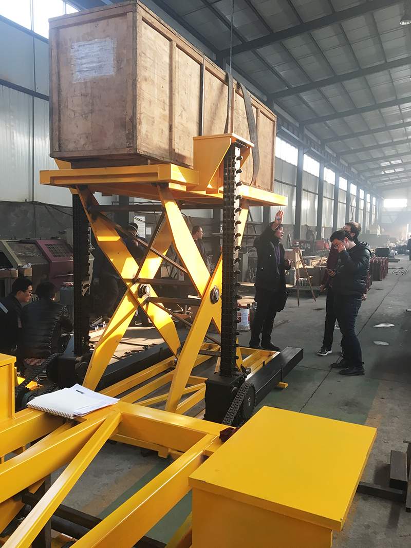 高精度機械式升降平臺