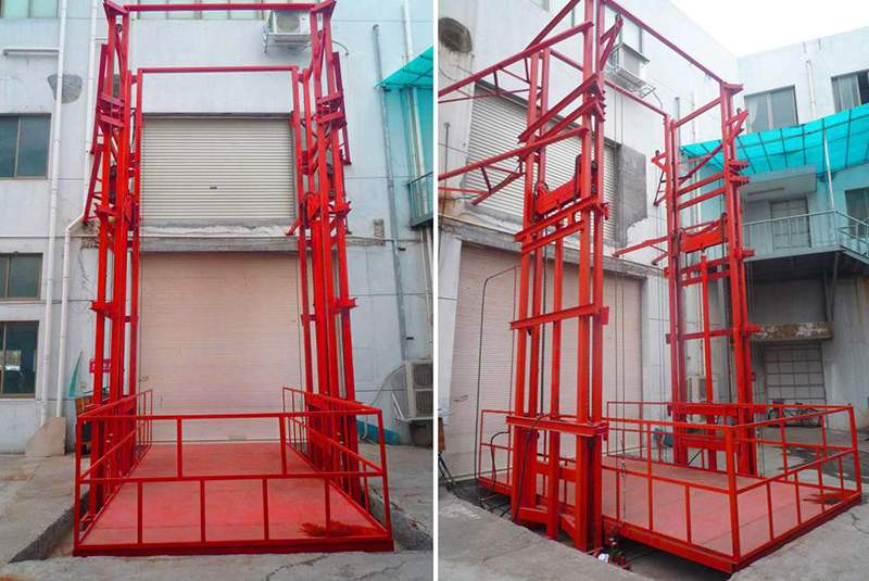 導(dǎo)軌式貨梯