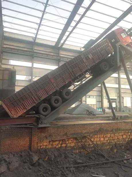 兩側(cè)支撐液壓卸車機(jī)