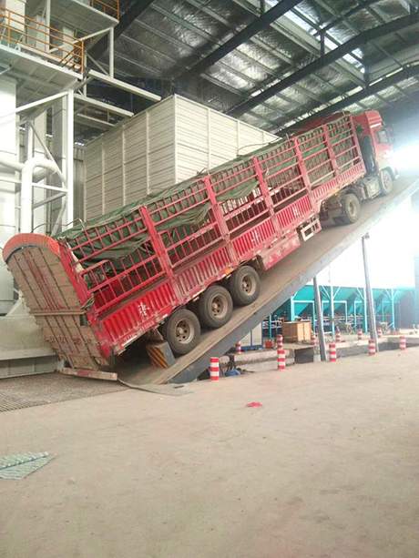 自動(dòng)液壓翻板卸車機(jī)