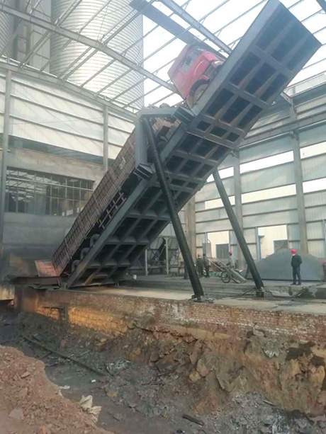 兩側(cè)支撐卸車機(jī)