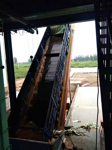 底部支撐液壓卸車(chē)機(jī)