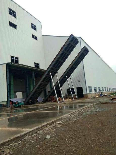 后翻液壓翻板卸車(chē)機(jī)