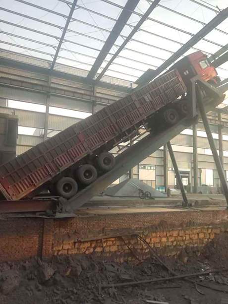 兩側(cè)支撐液壓卸車機(jī)